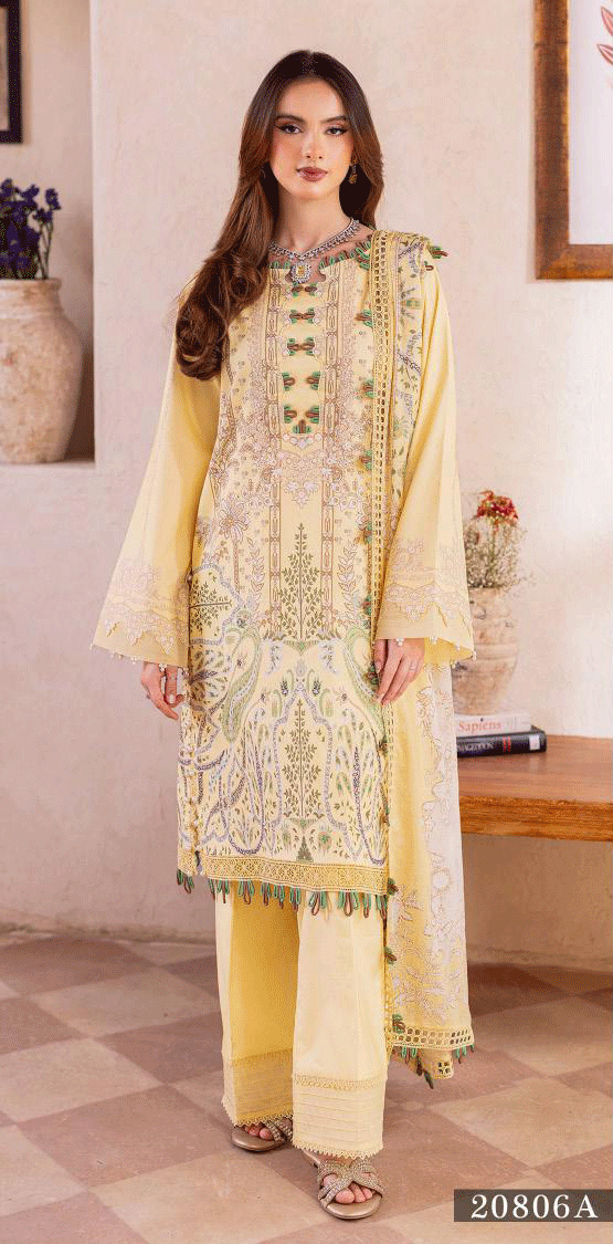 Jade Urban Lawn Stitched 3-Pc