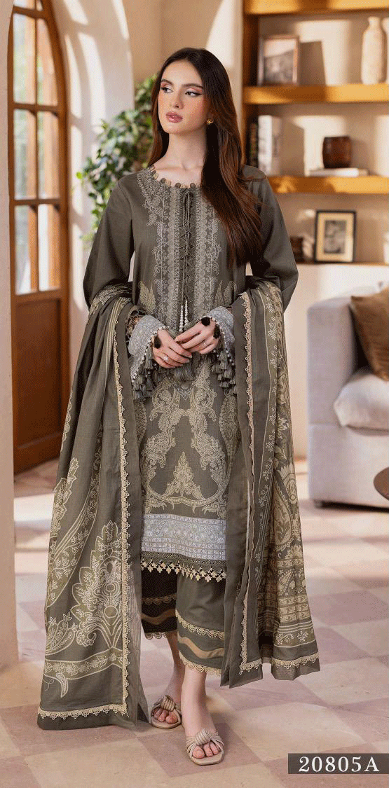Jade Urban Lawn Stitched 3-Pc