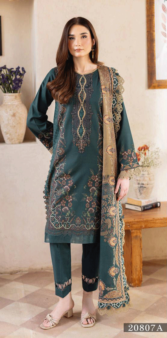 Jade Urban Lawn Stitched 3-Pc