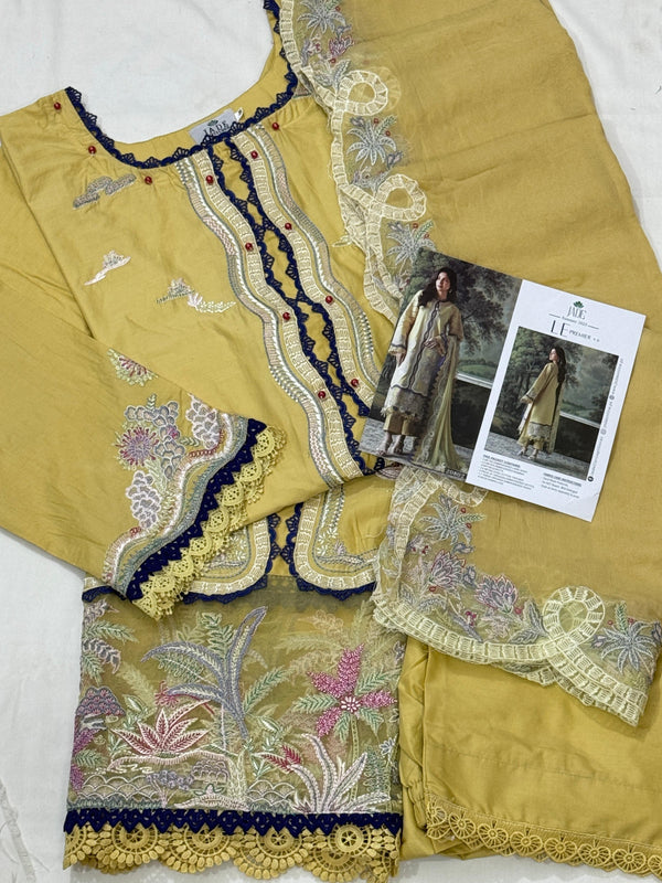 Jade Le premier Embroidered Lawn Stitched 3-Pc