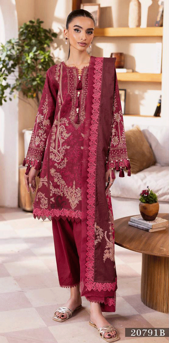 Jade Urban Lawn Stitched 3-Pc