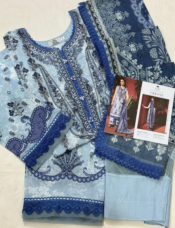 Jade Urbane Embroidered Lawn Vol-1