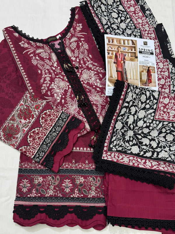 Mausummery Lawn Vol-04 Stitched 2025