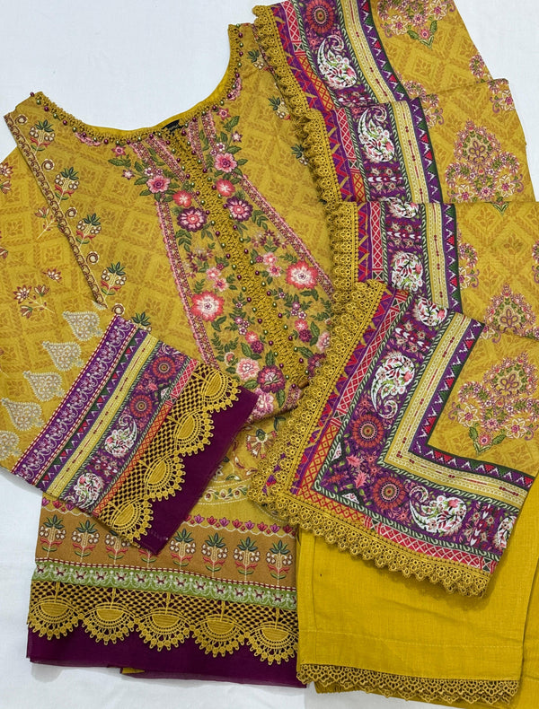 Mausummery Lawn Vol-04 Stitched 2025