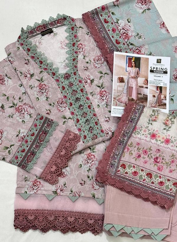 Mausummery Lawn Vol-04 Stitched 2025