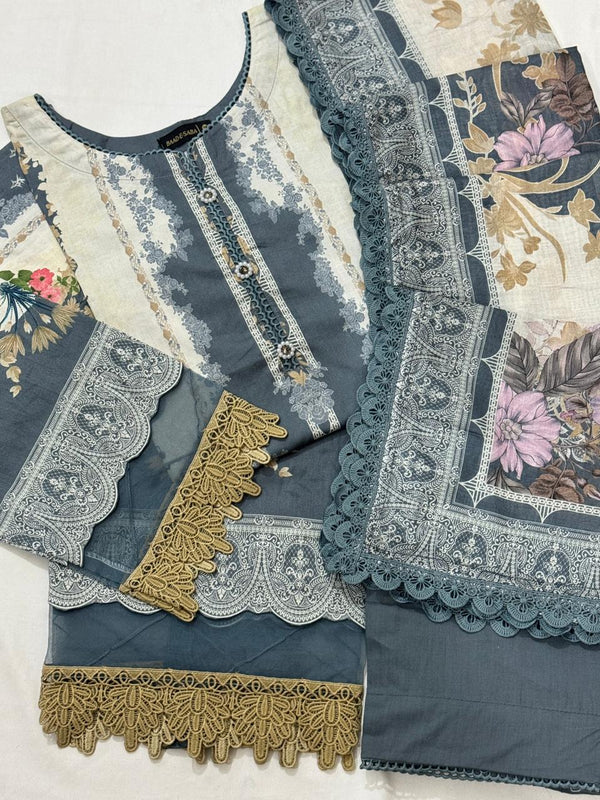 Aafreen Vol-05 Cambric Cotton By Baad e Saba