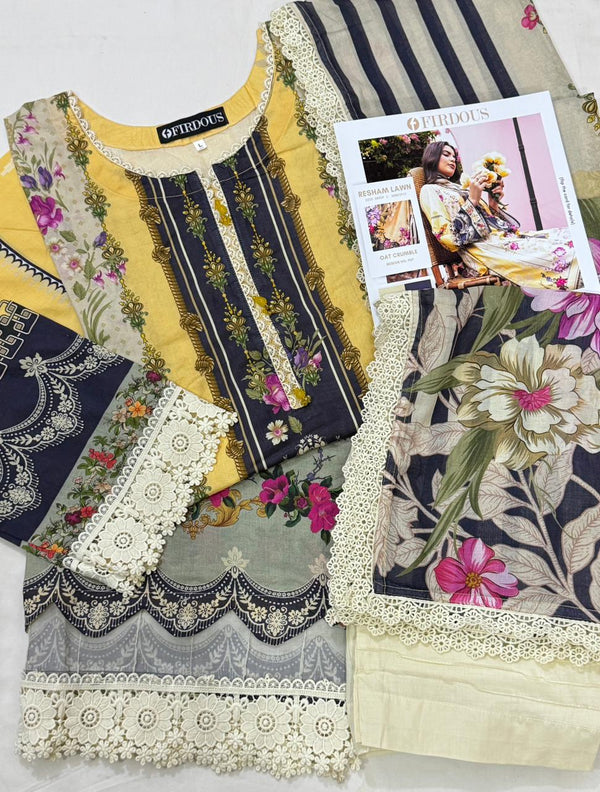 Resham By Firdous Lawn Vol-02