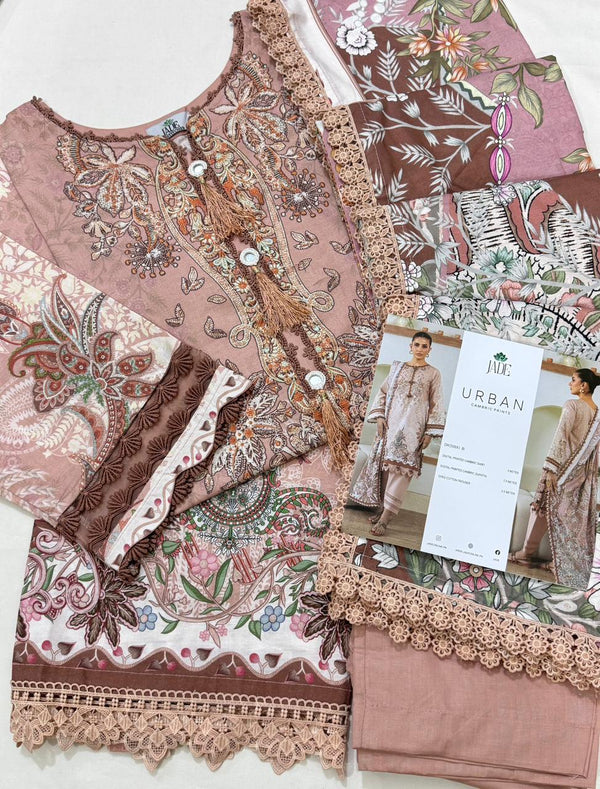 JADE URBAN CAMBRIC 3-PC STITCHED