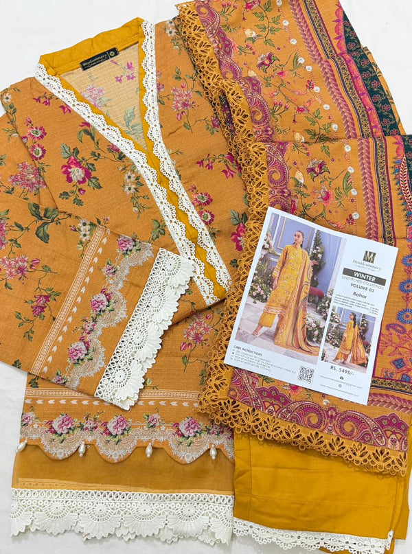 Mausummry Doria Linen vol-03 Stitched😍