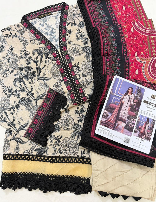 Mausummry Doria Linen vol-03 Stitched😍