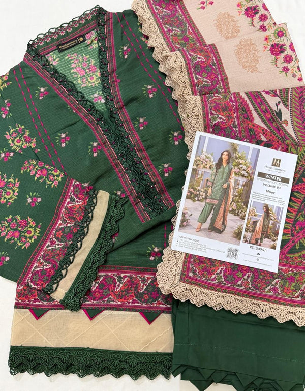 Mausummry Doria Linen vol-03 Stitched😍