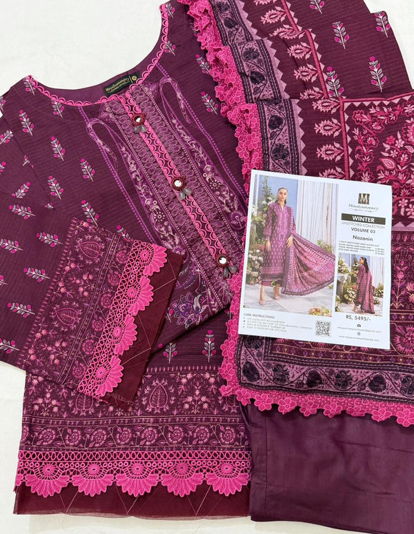 Mausummry Doria Linen vol-03 Stitched😍