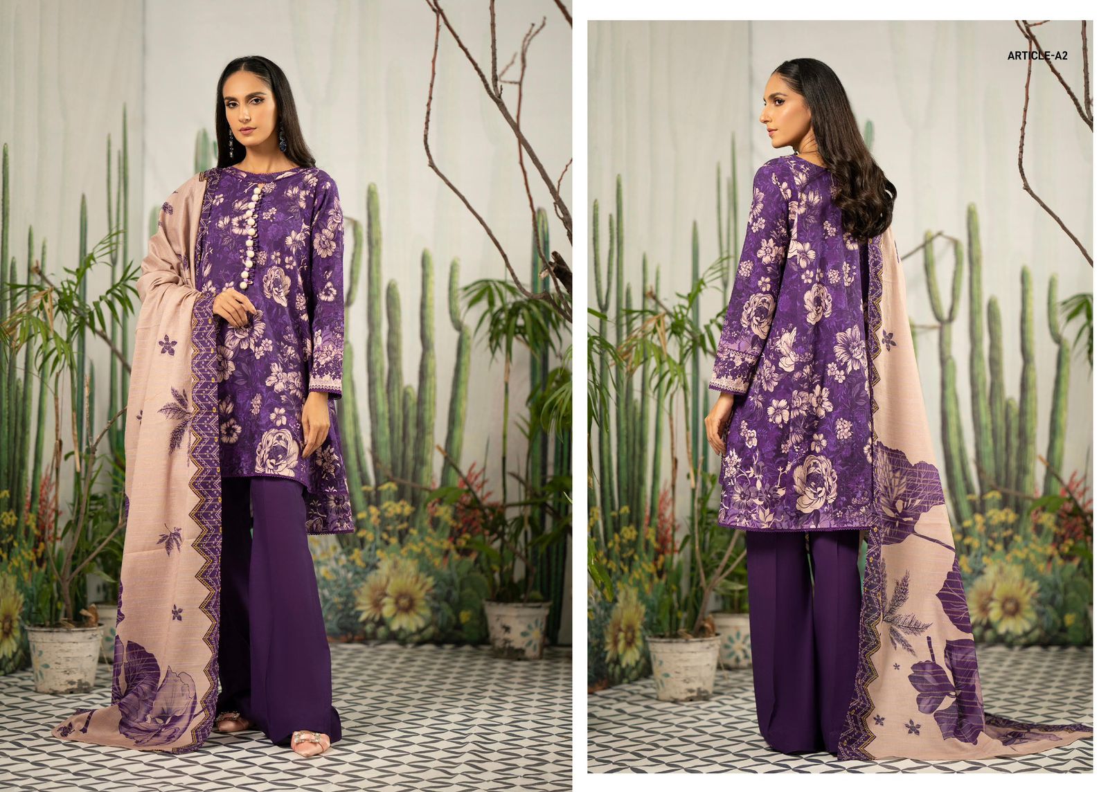 Gull Jee Flourish Khaddar 3-Pc Stitched Collection