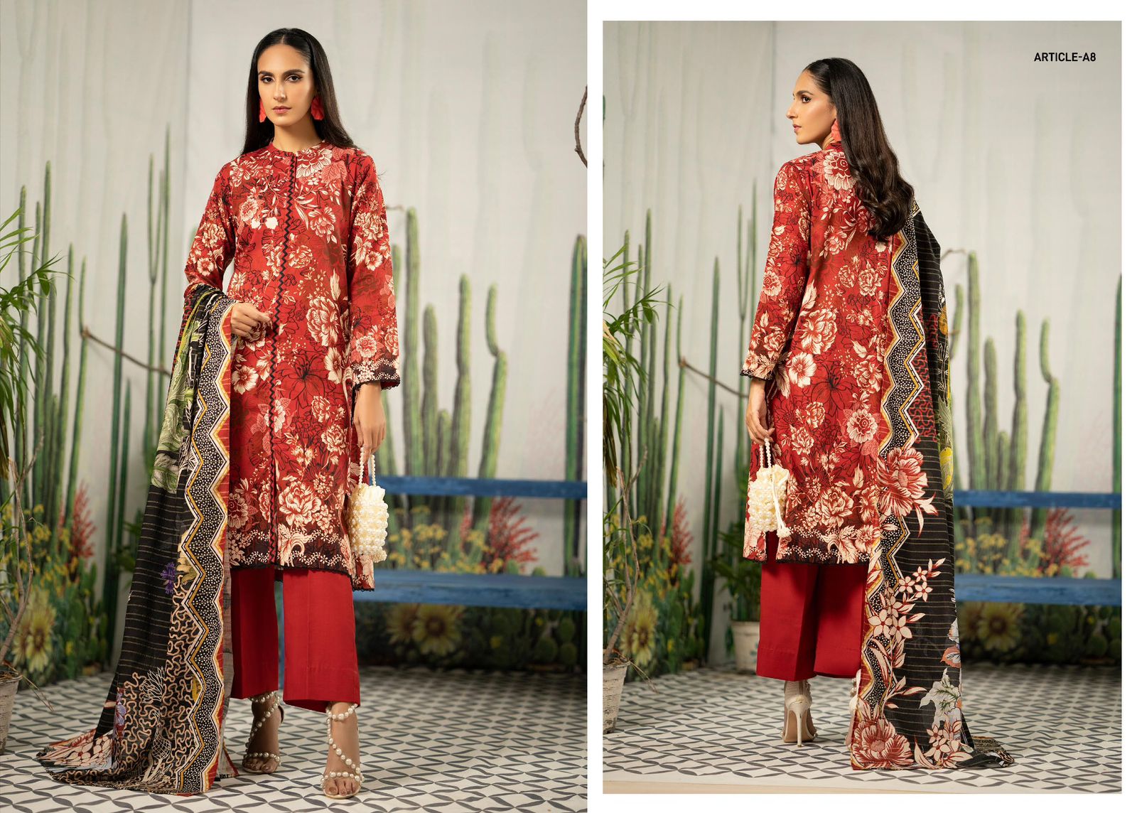 Gull Jee Flourish Khaddar 3-Pc Stitched Collection