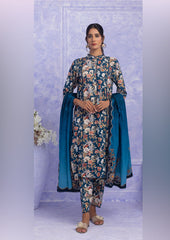 Ghazal By Regalia Printed linen 3-Pc Stitched