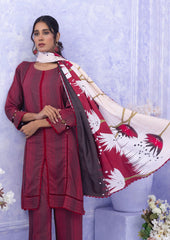 Ghazal By Regalia Printed linen 3-Pc Stitched