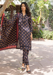 Ghazal By Regalia Printed linen 3-Pc Stitched