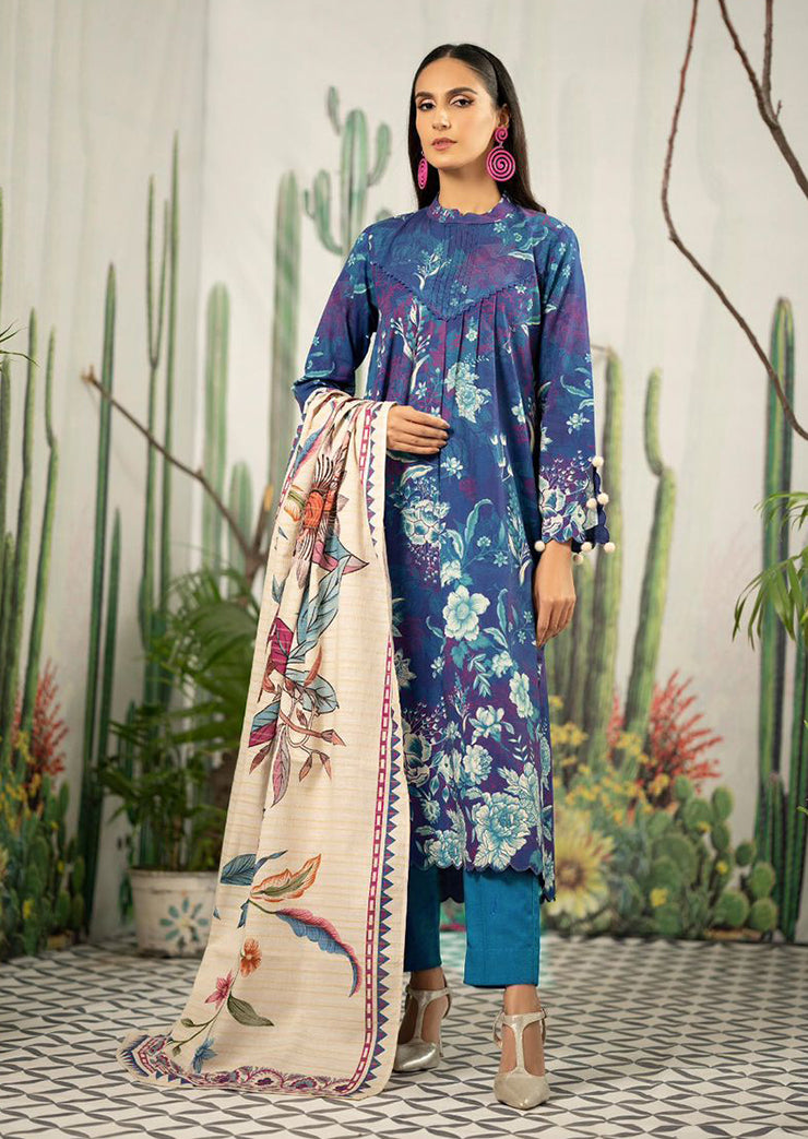 Gull Jee Flourish Khaddar 3-Pc Stitched Collection