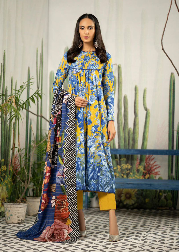 Gull Jee Flourish Khaddar 3-Pc Stitched Collection