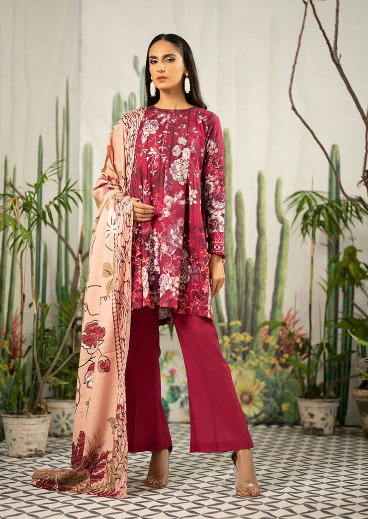 Gull Jee Flourish Khaddar 3-Pc Stitched Collection